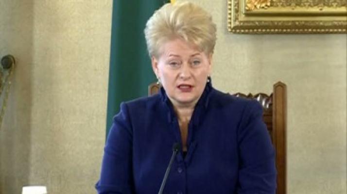 Preşedintele Lituaniei: Dacă nu vă maturizaţi, nu vi se va deschide zona Schengen